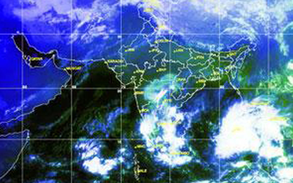 வங்காளவிரிகுடாவில் மற்றுமொரு தாழமுக்க தாழ்வு நிலை எச்சரிக்கை..!!!