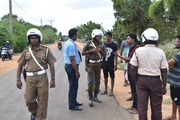 வவுனியாவில் விபத்து பொதுமக்கள்-பொலிசார் முறுகல்!