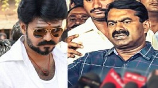 நடிகர் விஜய் வீட்டில் வருமான வரி சோதனை நடப்பதற்கு முக்கிய காரணம் என்ன தெரியுமா ?? சீமான் வெளியிட்ட தகவல்