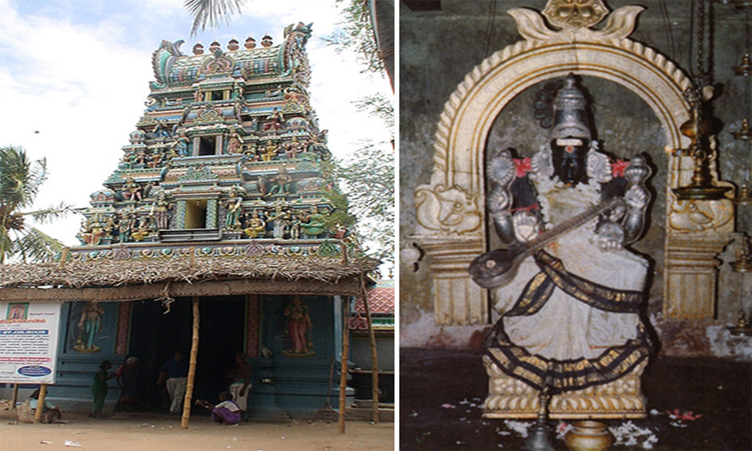 கல்வி வரம் தரும் சரஸ்வதிக்கு தனி கோவில்