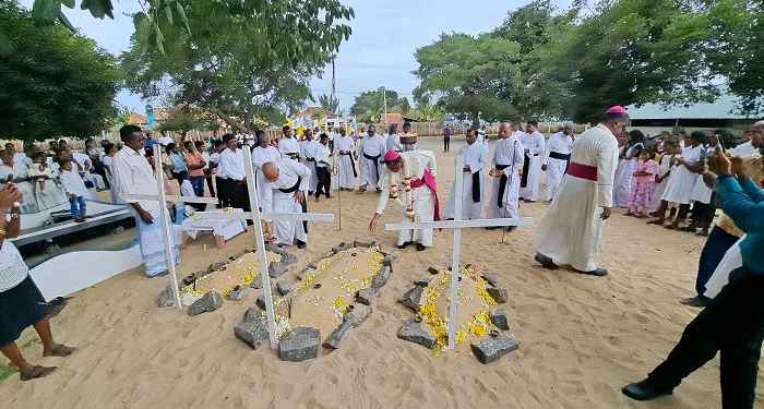 பாப்பரசரின் பிரதிநிதி முள்ளிவாய்க்காலிற்கு விஜயம்!