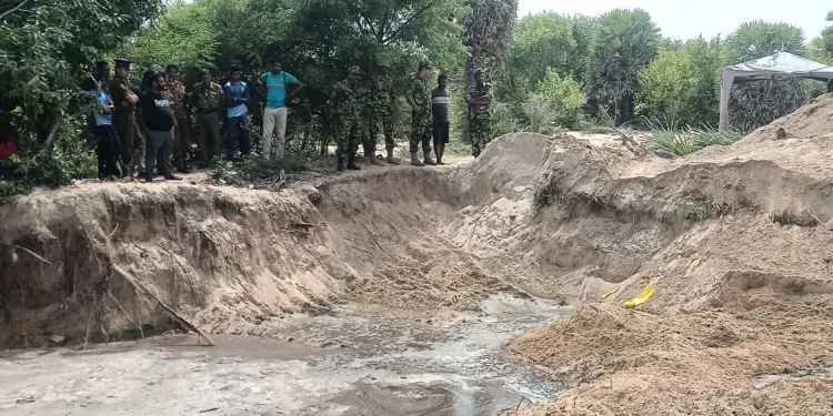 தங்கம், ஆயுதங்களைத் தேடி 3 ஆவது நாளாகத் தொடரும் அகழ்வுப் பணிகள்!