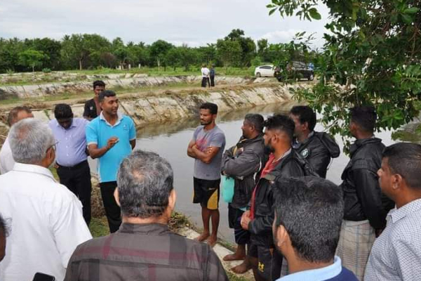 கிளிநொச்சியில் நன்னீர் மீன் உற்பத்தியினை மேம்படுத்தும் நிகழ்வு