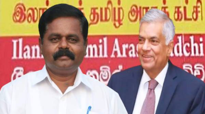 தலைவராக தெரிவான சிறீதரனுக்கு ரணில் அனுப்பிய செய்தி!