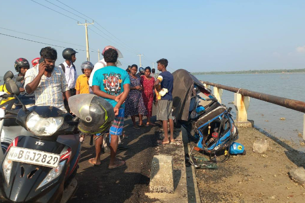 யாழில் இன்று இடம்பெற்ற கோரவிபத்து